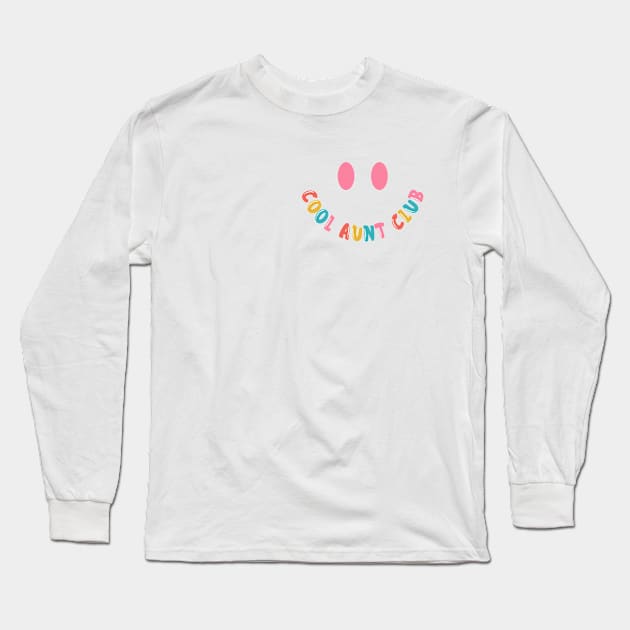 Cool Aunt Club Long Sleeve T-Shirt by Etopix